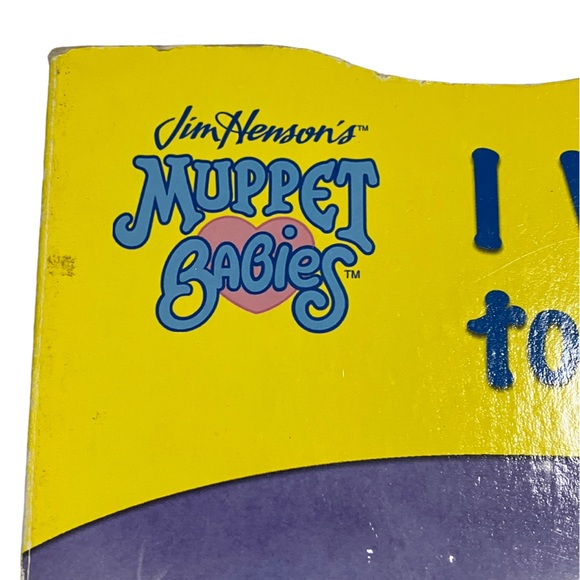 Muppet Babies I Want To See... Board Book 2003 Jim Henson - Picture 4 of 5